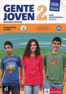 Gente Joven 2 Edision Revisada Język hiszpańki 8 Podręcznik z płytą CD