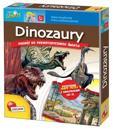 Dinozaury podróż do prehistorycznego świata + puzzle