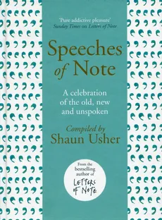 Speeches of Note - Shaun Usher