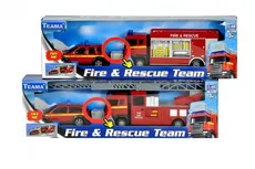 Teama Pojazdy ratunkowe Straż pożarna z drabiną 1:48