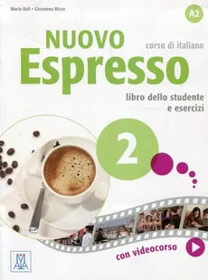 Nuovo Espresso 2 podręcznik + ćwiczenia - Outlet - Maria Bali, Giovanna Rizzo