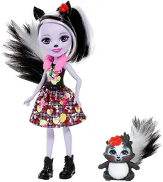 Barbie Enchantimals Lalka+zwierzątko Sage Skunk & Caper