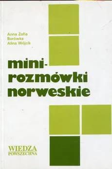 Mini rozmówki norweskie - Borówka Anna Zofia, Alina Wójcik