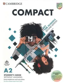 Compact Key for Schools A2 Student's Pack - Emma Heyderman, Susan White
