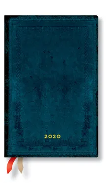 Kalendarz książkowy Mini Day at a Time Calypso Bold 2020 12m