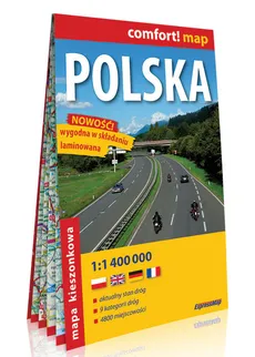 Polska kieszonkowa mapa samochodowa 1:1 400 000