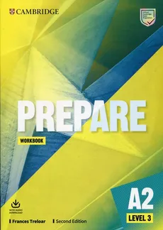 Prepare 3 A2 Workbook with Audio Download - Frances Treloar
