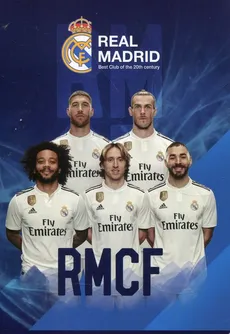 Zeszyt  A5 w kratkę 16 kartek Real Madrid 5 20 sztuk