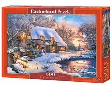 Puzzle 500 Winter Cottage