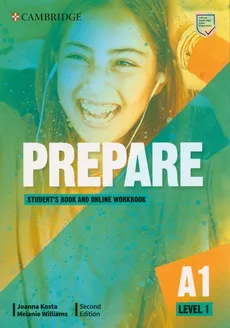 Prepare 1 Student's Book with Online Workbook - Joanna Kosta, Melanie Williams