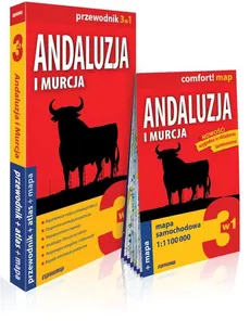 Andaluzja i Murcja 3w1 Przewodnik + atlas + mapa - Piotr Jabłoński, Anna Marchlik