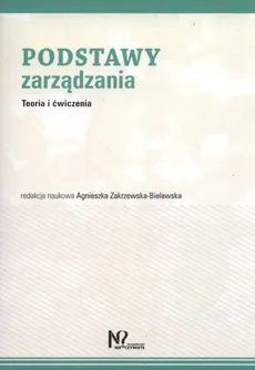 Podstawy zarządzania - Outlet - Agnieszka Zakrzewska-Bielawska