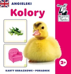 Kapitan Nauka Angielski Kolory (karty obrazkowe + poradnik) - Krzysztof Minge, Natalia Minge