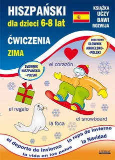 Hiszpański dla dzieci 6-8 lat Zima - Hanna Jewiak, Katarzyna Piechocka-Empel