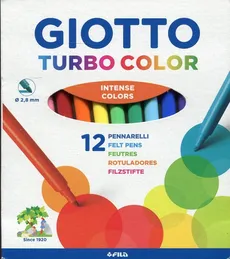 Giotto Pisaki Turbo Color 12 sztuk