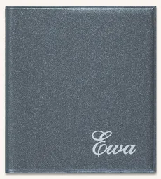 Kalendarz 2019 EWA kieszonkowy metalic srebrny