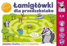 Łamigłówki dla przedszkolaka - Agnieszka Biela, Krzysztof Minge, Natalia Minge, Monika Sobkowiak