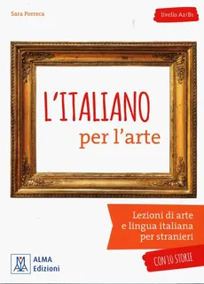 Litaliano per larte podręcznik + audio online - Sara Porreca