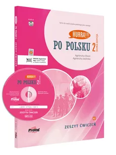 Hurra Po polsku 2 Zeszyt ćwiczeń + CD - Agnieszka Dixon, Agnieszka Jasińska