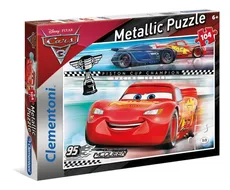 Puzzle SuperColor Metallic 104 Cars 3