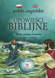 Opowieści biblijne polsko-angielskie + CD - Outlet - Praca zbiorowa