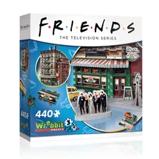 Wrebbit 3D puzzle Przyjaciele Central Perk 440 elementów