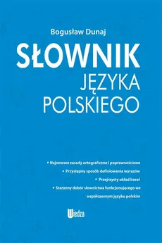 Słownik języka polskiego - Outlet - Bogusław Dunaj