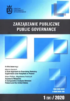 Zarządzanie Publiczne 1 (51) 2020