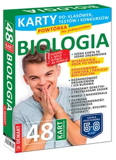 Biologia Karty edukacyjne Szkoła podstawowa 5-8