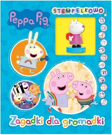 Peppa Pig Stempelkowo Zagadki dla gromadki