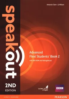 Speakout 2nd Edition Advanced Flexi Student's Book 2 + DVD - Antonia Clare, JJ Wilson