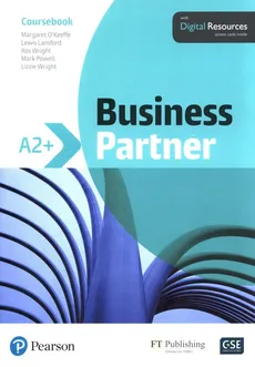 Business Partner A2+ Coursebook with Digital Resources - Lewis Lansford, Margaret O'Keeffe, Ros Wright