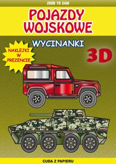 Pojazdy wojskowe wycinanki 3 D - Krzysztof Tonder