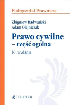 Prawo cywilne - część ogólna - Adam Olejniczak, Zbigniew Radwański