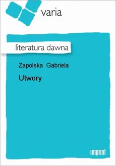 Lewek - Gabriela Zapolska
