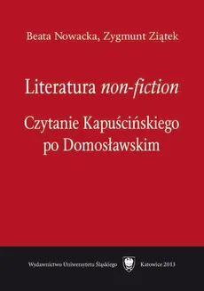 Literatura „non-fiction” - 02 Pisarz w świecie mediów