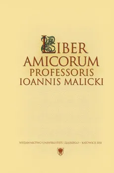 Liber amicorum Professoris Ioannis Malicki - 20 O "Prawdziwej Jedzinej"… — jednym z najstarszych zabytków piśmiennictwa katolickiego na Śląsku Cieszyńskim