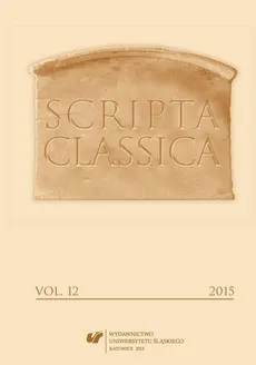 Scripta Classica. Vol. 12 - 11 When the Dead Love the Living: A Case Study in Phlegon of Tralles's "Mirabilia"
