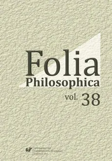 Folia Philosophica. Vol. 38 - 06 Adam Wiegner wobec zagadnienia poznawczego w oświetleniu Le onarda Nelsona