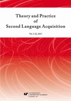 "Theory and Practice of Second Language Acquisition" 2017. Vol. 3 (2) - 02 Pre-service Teachers' Attitudes Related to Family Involvement...