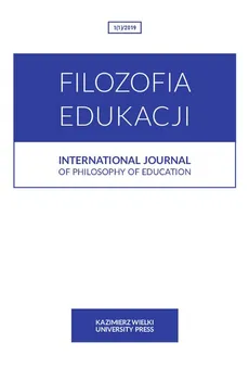 Filozofia Edukacji 1(1)2019 International Journal of Philosophy of Education