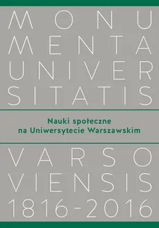 Nauki społeczne na Uniwersytecie Warszawskim