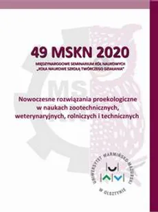 Nowoczesne rozwiązania proekologiczne w naukach zootechnicznych, weterynaryjnych, rolniczych i technicznych - Ciecz jonowa jako rozpuszczalnik w reakcji otrzymywania octanu kurkuminy