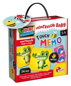 Lisciani Montessori Baby Touch Gra Pamięciowa
