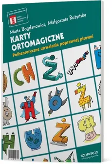 Ortograffiti Karty ortomagiczne - Marta Bogdanowicz, Małgorzata Rożyńska