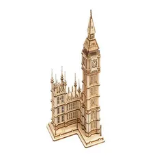 Drewniane Puzzle 3D LED Big Ben