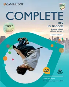 Complete Key for Schools A2 Student's Pack