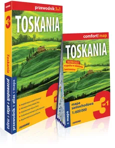 Toskania 3w1 przewodnik + atlas + mapa - Kamila Kowalska