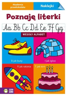 Akademia przedszkolaka Poznaję literki Wesoły alfabet