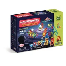 Magformers Mastermind Set Deluxe Klocki magnetyczne 3D 115 elementów